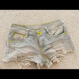 Jean shorts